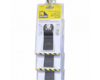 Clip Strip of 34mm x 0.8mm 14 TPI Bi-Metal Flush Cut Multi-Tool Blades